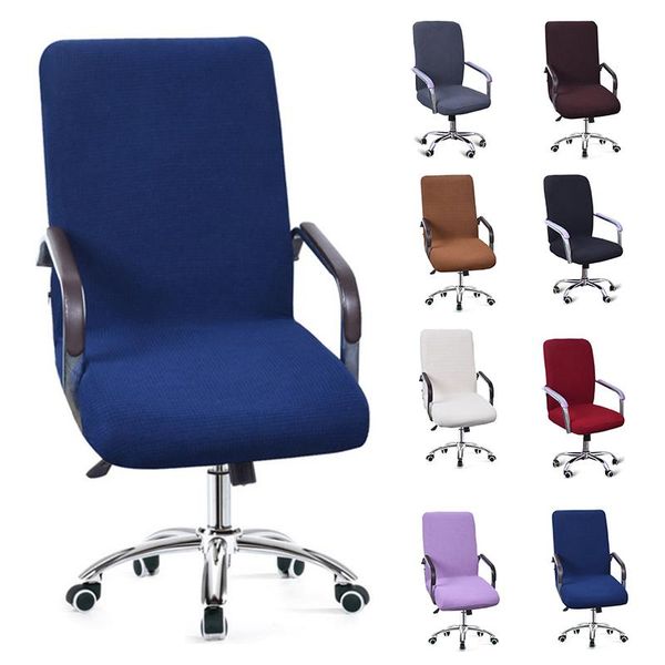 

computer chair cover elastic spandex universal armchair dustproof seat protector office decor dust-proof covers
