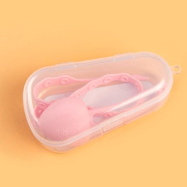 

pacifiers# 1pc multifunctional cartoon animal baby pacifier anti-lost chain silicone teether care tools feeding product with box