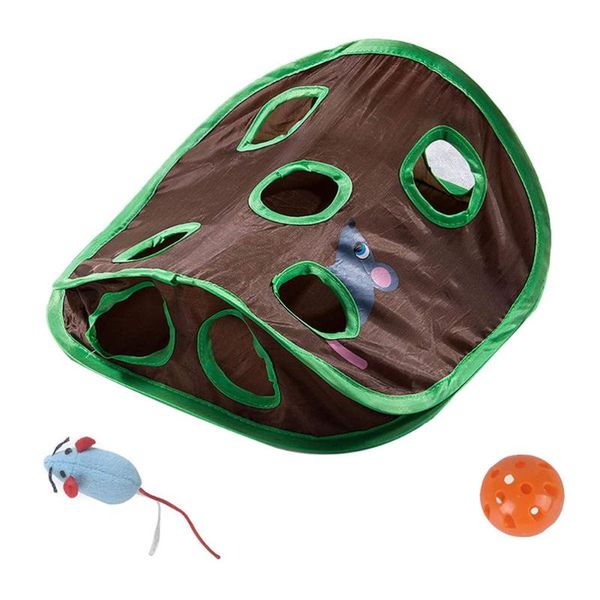 

cat toys 1 set of indoor nine-holes tunnel plaything creative
