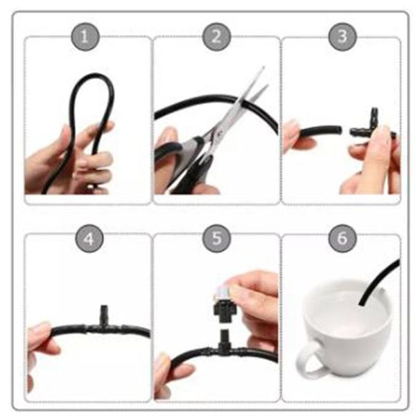 

female quick connector irrigation kit for gardening watering automatic device tap tubes equipments