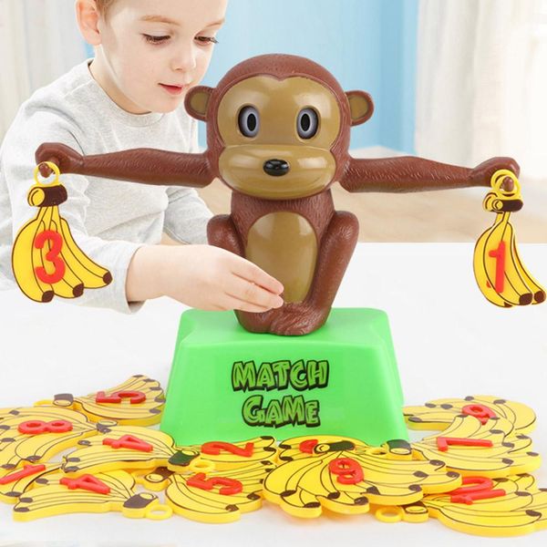 

puzzle educational monkey balance toys scale match children kids number gifts developing baby brain by various playing methods