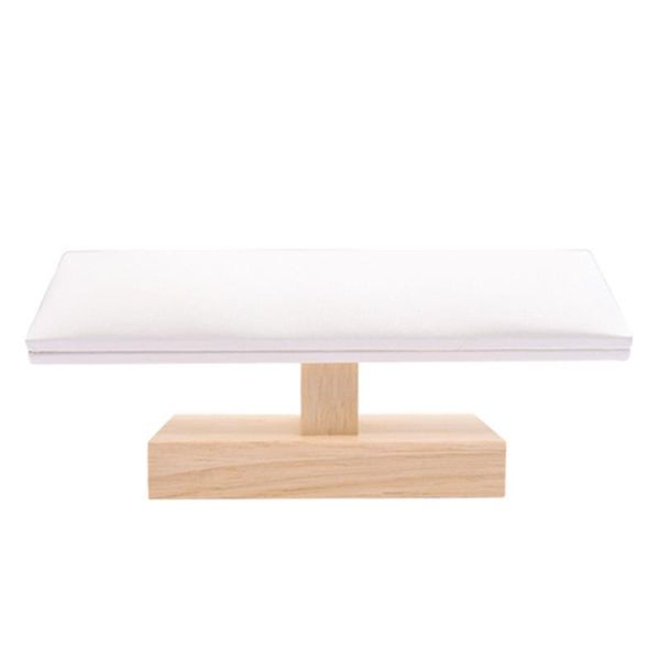 

jewelry pouches, bags wooden t-bar rack for bracelet necklace display stand organizer holder earring jewellery box, Pink;blue