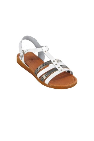 

sandals women silver white, Black