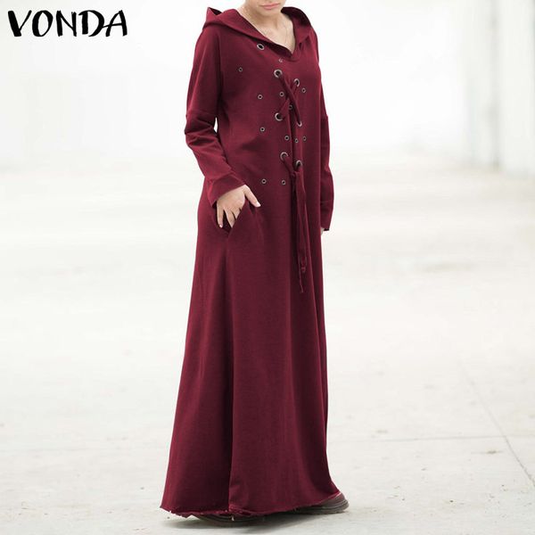 

women's blouses & shirts stylish solid hoodies dress autumn sundress 2021 casual long sleeve dresses vestidos vonda female drawstr, White