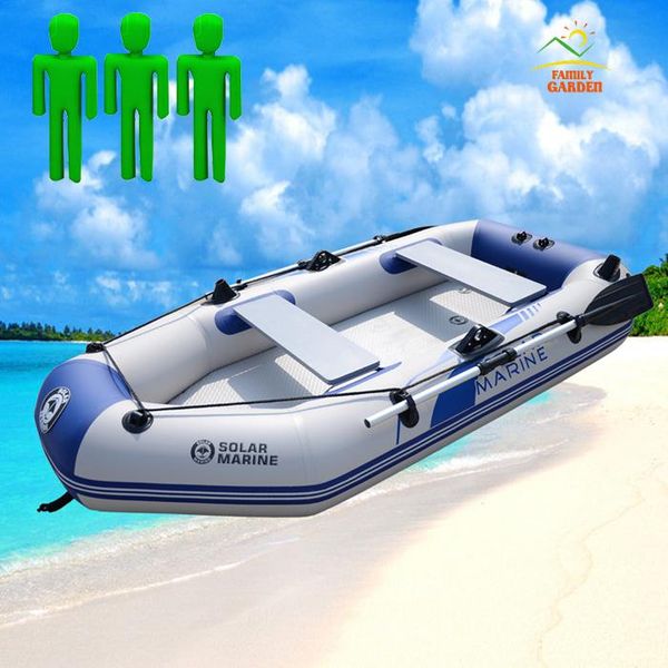 

2.3m three person air deck floor high pressure drop stitch mattress inflatable kayak boat fishing raft with multi chambers rafts/inflatable