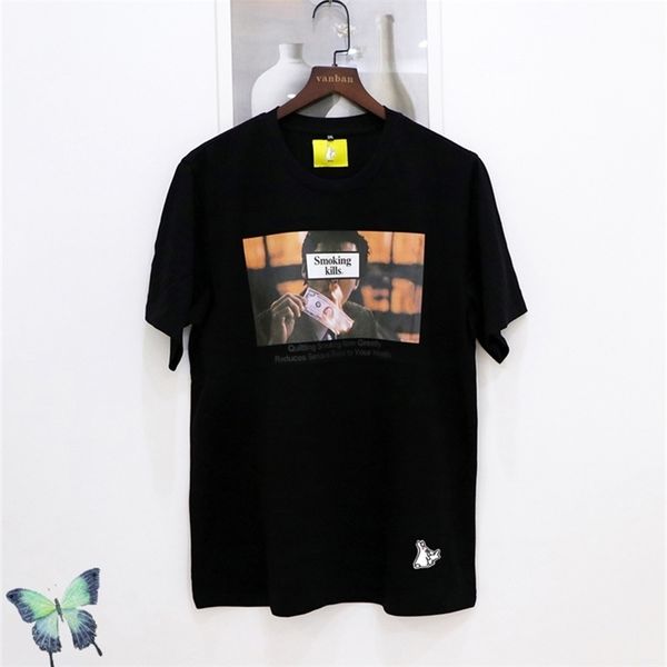 

the killer no smoking t-shirt #fr2 fr2 rabbits two t shirt men women casual 210420, White;black