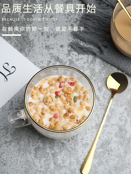 

spoons luxury coffee spoon set cute creative dessert ice cream long handle metal kitchen opscheplepel dinnerware di50ts