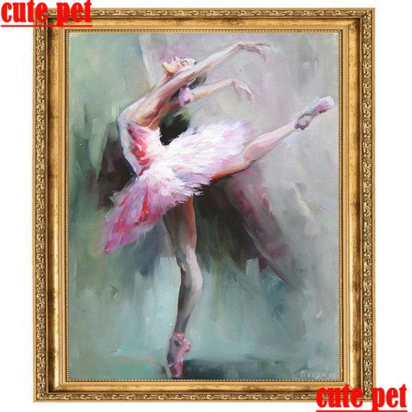 

diamond painting stitch cross home decor diy ballet girl wallpaper no frame full diamant embroidery mosaic gifts wall