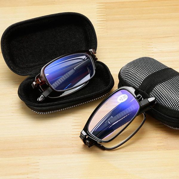 

sunglasses gafas de lectura diseÃ±o para hombre y mujer, anteojos plegables con montura tr + 1,0 1,5 2,0 2,5 3,0 3,5 4,0, White;black