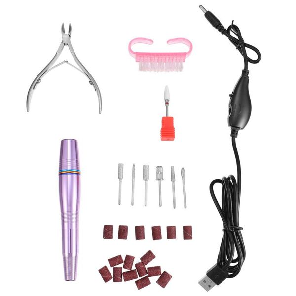 

set manicure nail grinder machine polishing tool sander drill & accessories