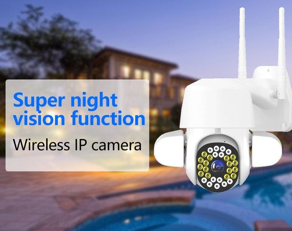 

cameras 2mp 1080p super night vision full color motion detection wireless ptz ip camera outdoor water-proof tracking baby monitor