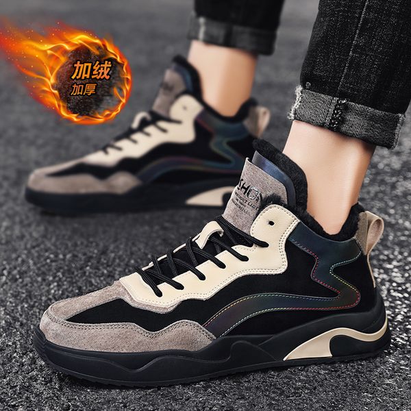 

explosive style mens shoes comfortable leather high-mens casual shoes fashion mens running shoes outdoor trendy flatshoes