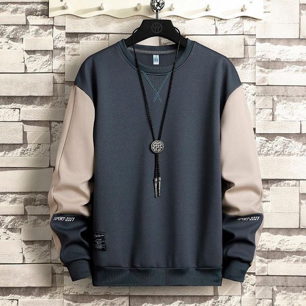 

men's hoodies & sweatshirts 2021 autumn loose trend sweater bottoms, Black
