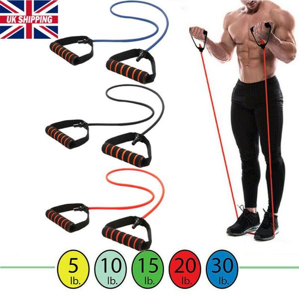 

fitness exercise cords pull rope stretch resistance bands elastic yoga training