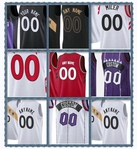 

2021 jersey earned edition custom printed kyle 7 lowry fred 23 vanvleet pascal 43 siakam og anunoby chris boucher powell men woman kids jers, Blue;black