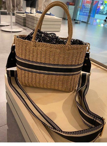 

2021 luxury design vegetable basket portable beach bag