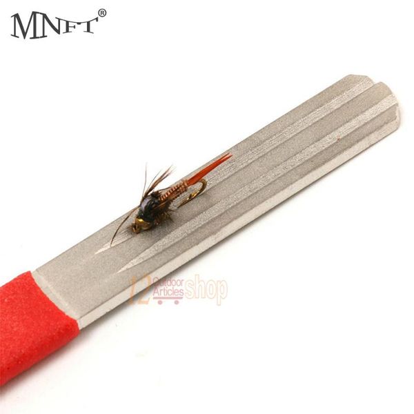 

pcs/lot double side good quality fishing flies hook hone sharpening tool hooks