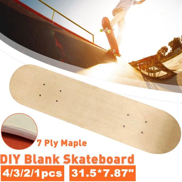 

8inch 8/7 layers maple diy blank long board deck skateboard four wheels scooter tyle road accessories skateboarding