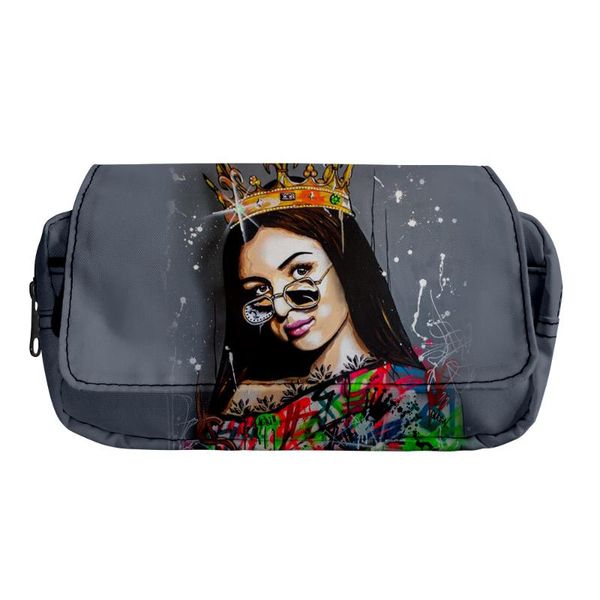 

cosmetic bags & cases 2021 3d eva queen merch school large clutch bag, suitable for girls, boys, teenagers, cute double kawaii college