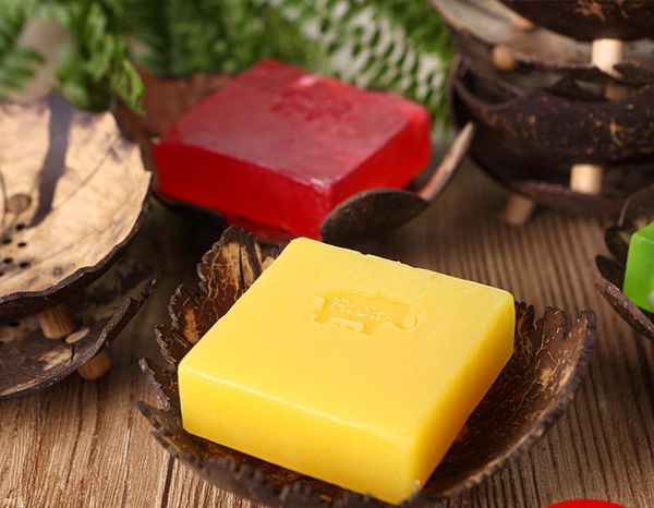 

soap dishes creative coconut box handmade wooden dish tray holder storage rack plate container for bath shower bathroom jj155
