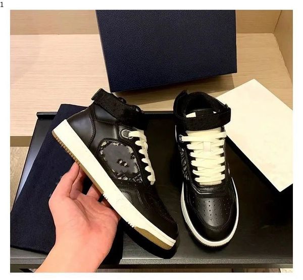 

2021 design men women leisure low high leather sports shoes tpu bottom size 35-45 mkj0001, Red;white