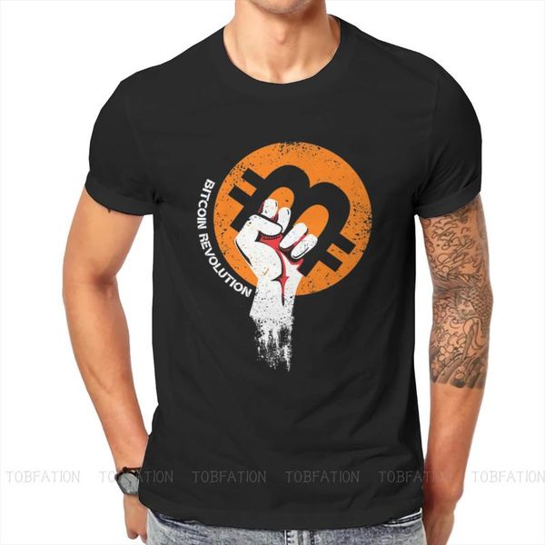 

men's t-shirts graphic crypto tshirt btc xbt cryurrency blockchain streetwear comfortable t shirt men short sleeve gift idea, White;black