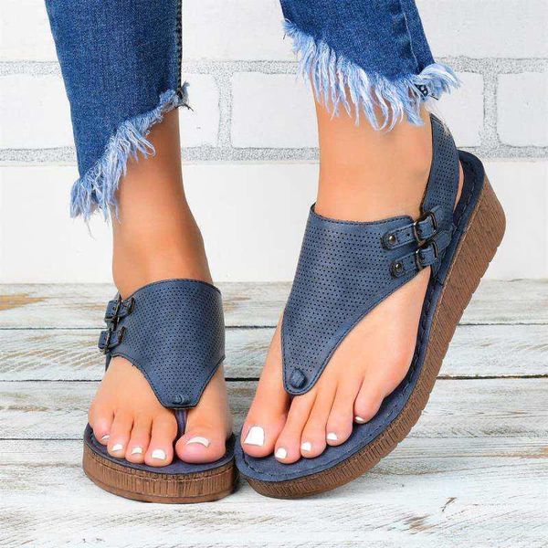 

fashion women sandals female shoes summer wedge comfort ladies slingback black sandalias