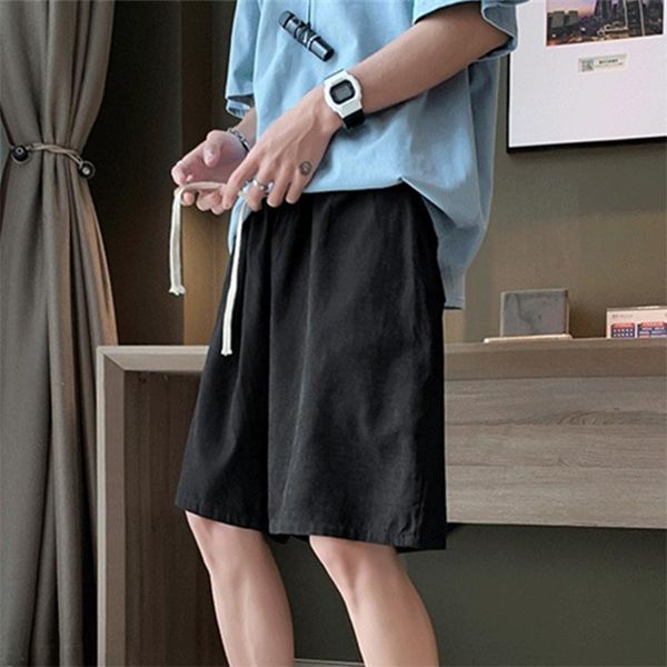 

men's shorts summer cartoon print men large size loose straight casual pants fashion sports five-point outdoor beach, White;black