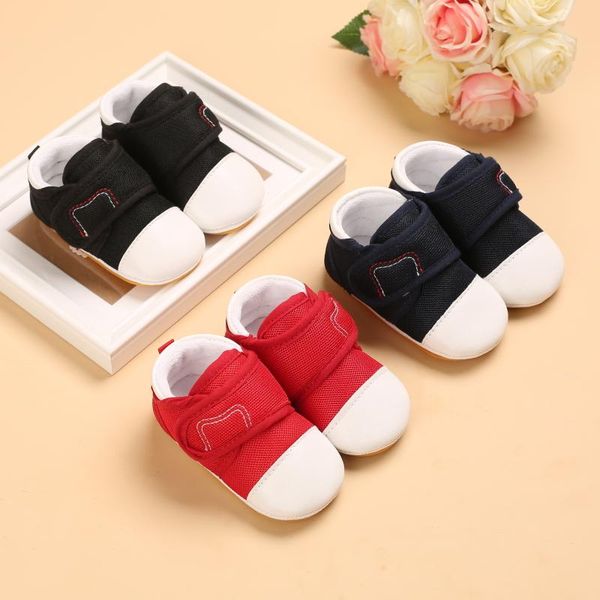 

first walkers spring and autumn style 0-18 months baby toddler shoes soft rubber soles breathable all match casual