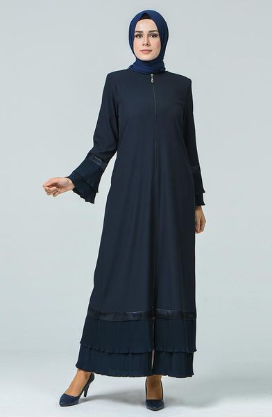 

ethnic clothing minahill navy blue abaya 4444-01, Red