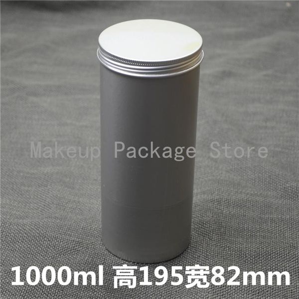 

storage bottles & jars 1000g 10/20pcs refillable empty round aluminum tin bottle food cosmetic container box tea jar