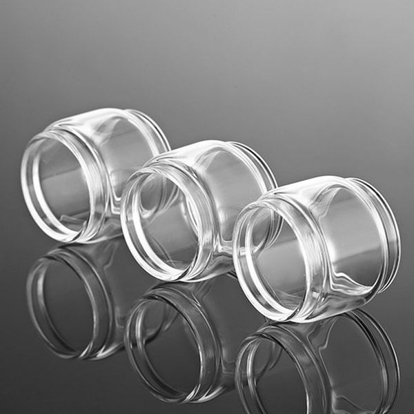 Sürükle 4 Uforce-l Tüp Pods Genişletilmiş Pyrex Cam Tüpler Yağ Boy berrak renkli cam tüp yedek kol 5.5ml Sigara Aksesuarları