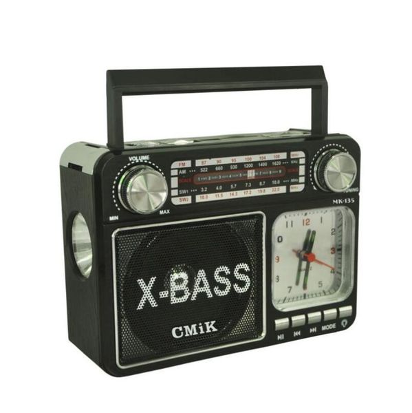 

multiband sw medium wave shortwave radio retro clock card speaker bluetooth wireless portable speakers
