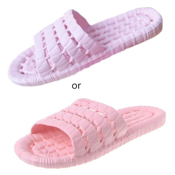 

36-41 sizes womens plastic soft slippers casual style flat sandals bath/shower/spa shoes woman 2021, Black