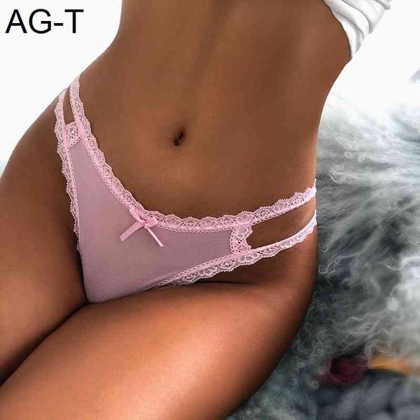 

lace low waist panties women's hollow underwear thong women, Black;pink