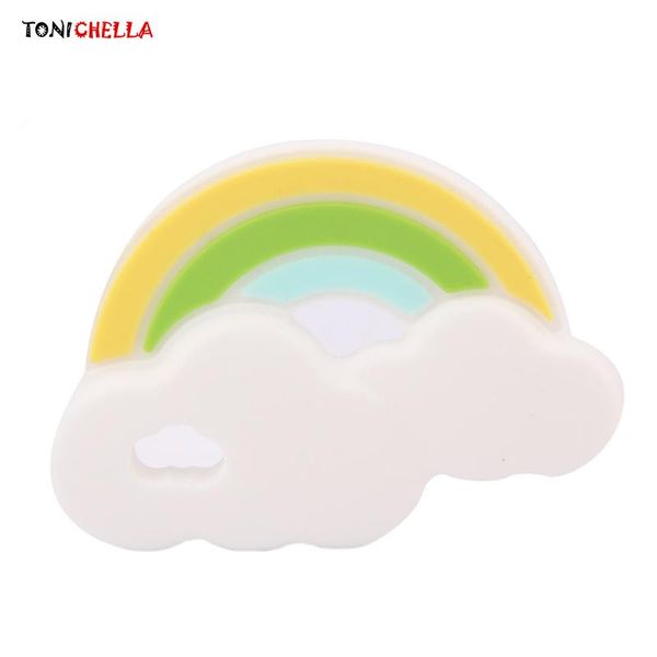 

pacifiers# baby pacifier infant silicone teether colorful rainbow shape toddler chupeta cute dummy holder nipple teat children soothe t0580
