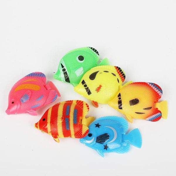 

party masks novel and funny toy simulate a fake fish that can swim aquarium landscaping ornaments fishbowl decoration floating plastic