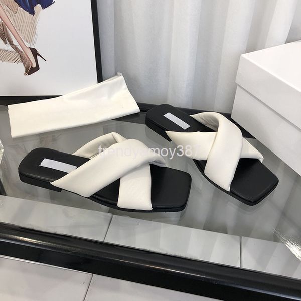 

slippers fashion temperament sandals women summer round head thick soled beach shoes cross belt light damp cool slippers, Black
