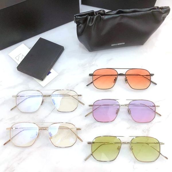 

fashion sunglasses frames 2021 gm women men gentle sailor optical eye glasses eyewear myopia prescription eyeglasses frame, Black
