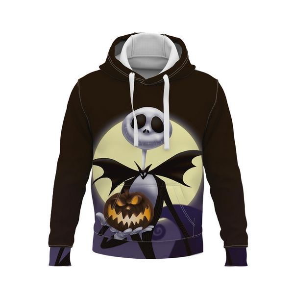 

popular elements 3d sweater digital print sports hoodie, Black