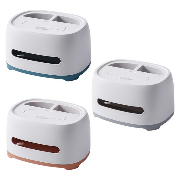 

tissue boxes & napkins multipurpose napkin toilet paper box cover dispenser desk remote controller stationery organizer case for home office