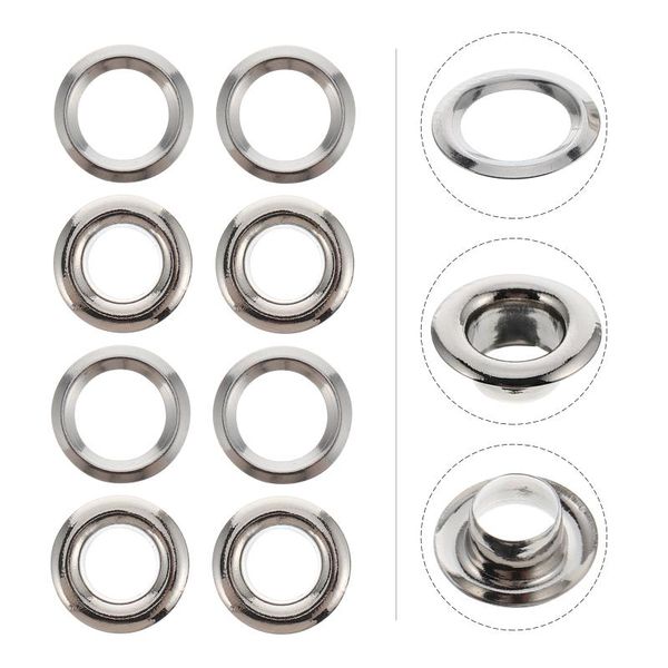 

party decoration 100pcs reusable curtain grommets sliding easy rings for home