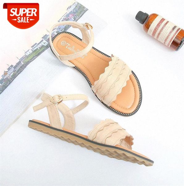 

women's flat sandals and slippers, open-toe plus size shoes #ma4h, Black