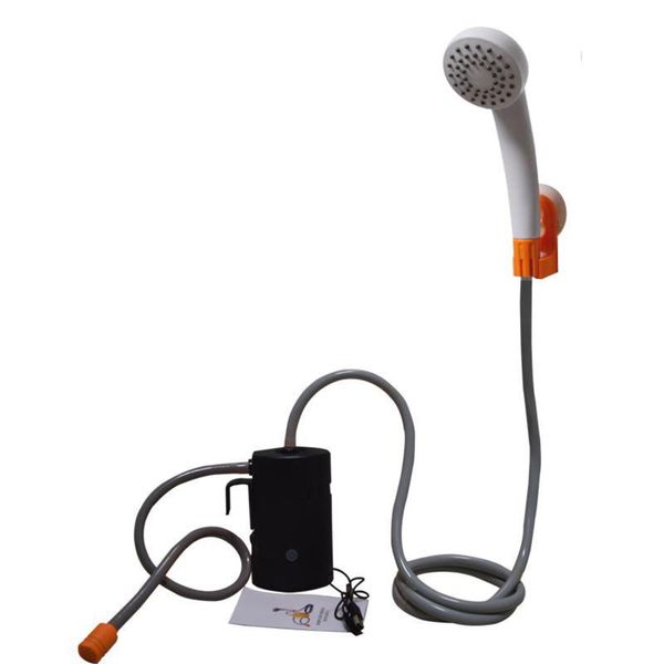 

bath accessory set outdoor camping shower led portable car washer high pressure power electric water pumps travel kit k888