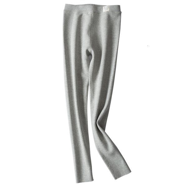 

leggings winter latest thick leggings women's outer wear pure cotton threaded lamb fleece cropped warm pants slimming, Black