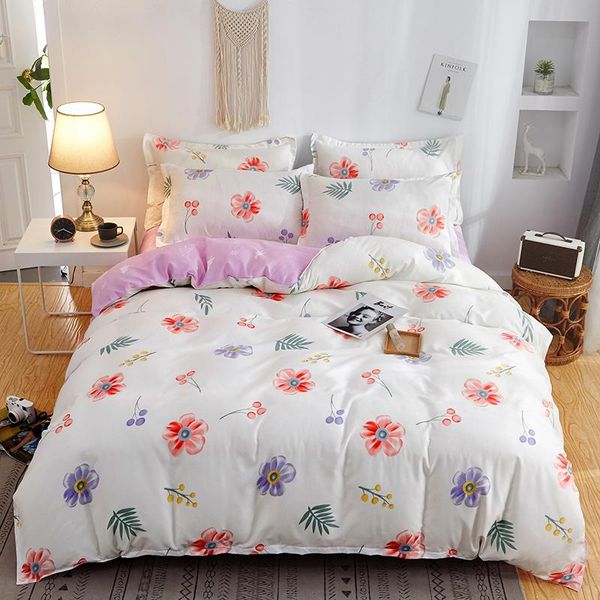 

bedding sets set 4 in 1,comfort smooth&soft,microfiber 1 duvet cover,2 pillow shams and bed sheet,,king,twin,full size