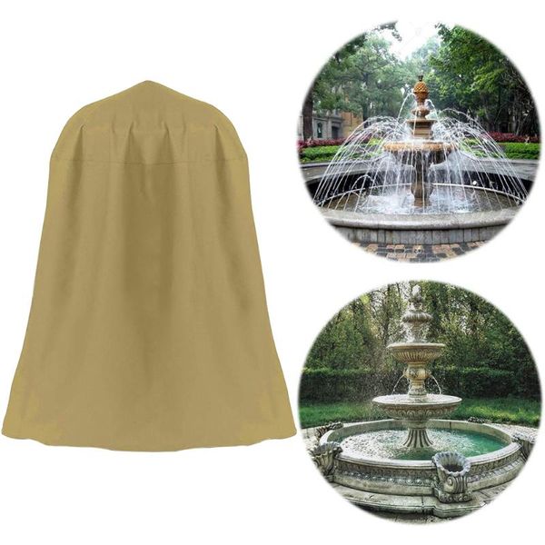 

shade winter 36"x42" protective statue outdoor garden fountain cover waterproof dustproof uv resistant adjustable durable oxford c