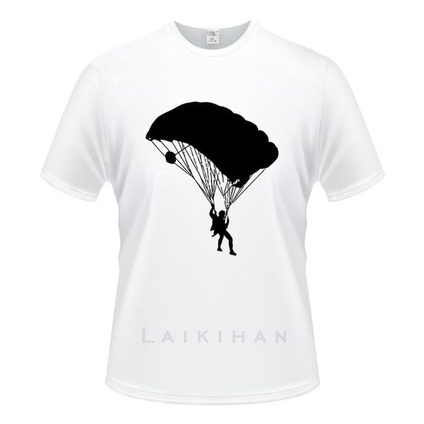 

fashion boy extreme parachute sports shirt t men short sleeve t-shirt cotton design tee men's t-shirts, White;black