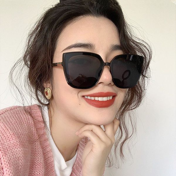 

mens sunglasses cateye designer sunglasses women 2021 retro square glasses /men luxury oculos de sol, White;black
