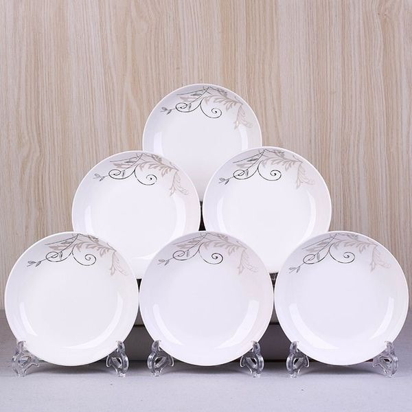 

new 6 7/8-inch plates ceramic cutlery dinner plate family pl